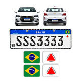 Adesivos Bandeira Brasil E