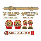 Adesivos Bicicleta Phillips Antiga