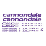 Adesivos Cannondale Caad 9 Ultra Roxo (violeta) Speed Bike