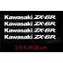 Adesivos Centro Roda Refletivo Compatível Kawasaki Zx-6r Rd9 Cor Kawasaki Zx-6r