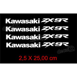 Adesivos Centro Roda Refletivo Compatível Kawasaki Zx-9r 11