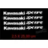 Adesivos Centro Roda Refletivo Compatível Kawasaki Zx-9r 11