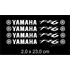 Adesivos Centro Roda Refletivo Moto Yamaha Fz6 Rd25