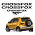 Adesivos Compatível Crossfox 2015 16 17 18 19 2020 Kit R905 Cor Preto