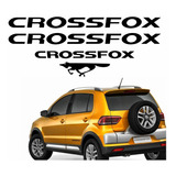Adesivos Compatível Crossfox 2015 16 17 18 19 2020 Kit R905 Cor Preto