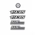 Adesivos Compatível Mercedes Benz 1935 Top Brake  Emblema 88
