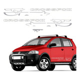 Adesivos Crossfox Vermelho 2008