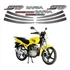 Adesivos Dafra 150 2008 A 2009 Speed Kit 10199 Cor Cinza