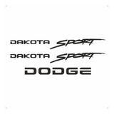 Adesivos Dakota Sport Dodge
