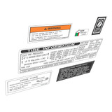 Adesivos De Advertência Honda Cbr 600 F 3   Cbr 600 F3