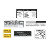 Adesivos De Informação Cg 125  1982  Frete Grátis