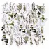 Adesivos Decorativos Scrapbook Planner 45 Peças Raminhos