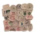 Adesivos Decorativos Scrapbook Planner 46 Peças Viagem Retrô