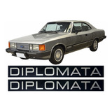 Adesivos Emblema Plaquetas Do Friso Diplomata Até 1984
