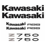 Adesivos Emblemas Compativel Kawasaki