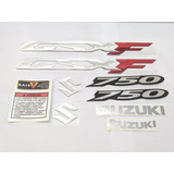 Adesivos Emblemas Suzuki Gsxf