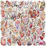 Adesivos Florais De orgaos