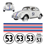 Adesivos Fusca Herbie 53