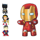 Adesivos Herois Kids Marvel