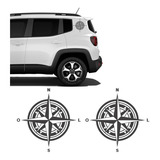 Adesivos Jeep Renegade Bussola