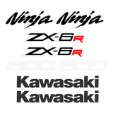 Adesivos Lateral Compativel Kawasaki