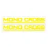 Adesivos Mono Cross   Xt 600   Amarelo   Frete Grátis