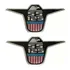 Adesivos Par Tampa Lateral Harley Ss125 Motovi Amf Emblema