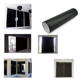 Adesivos Preto Fosco Blackout Bloqueio Porta Janelas 2m X 1m