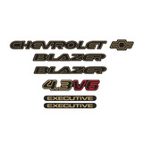 Adesivos Resinados Chevrolet Blazer