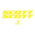 Adesivos Scott Amarelo 40 Cm Montain Bike Mtb