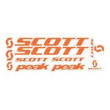 Adesivos Scott Peak Laranja
