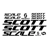 Adesivos Scott Scale Preto