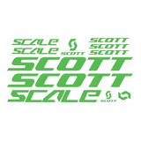 Adesivos Scott Scale Verde Montain Bike Mtb Bicicleta