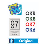 Adesivos Selos Ok Volkswagen