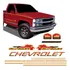 Adesivos Silverado Conquest 1999/2000 Kit Faixas Chevrolet