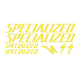 Adesivos Specialized Amarelo Mtb Montainbike Bmx Speed