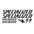 Adesivos Specialized Preto Mtb Montainbike Bmx Speed