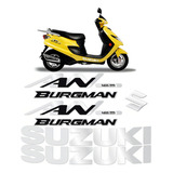 Adesivos Suzuki An Burgman