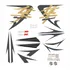 Adesivos Suzuki Hayabusa Gsx 1300r 2011 Preta Kit Completo
