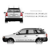 Adesivos Volkswagen Parati Track