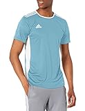 Adidas Camisa De Futebol Masculina Entrada 18, Azul Claro, P