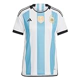 Adidas Camisa Feminina De Futebol Argentina 2022 3 Estrelas Winners Home, Branco/azul., Gg
