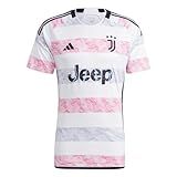 Adidas Camisa Masculina De Futebol Juventus 23 24 Away   Slim Fit  Tecnologia Aeroready  Branco  M