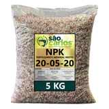 Adubo Fertilizante Npk 20 05 20 5kg Granulado Para Plantas