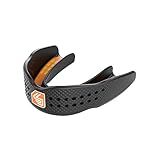 (adult, Basketball, Orange- Flavor) - Shock Doctor Mouthguard Superfit - Easy-fit Strap/strapless Mouthguard - Low Profile Fit Perfect For Basketball, Hockey, Lacrosse, - All Sport