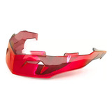 Aerofolio Spoiler Capacete Kyt Tt Course Vermelho Cristal
