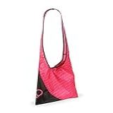 Aeropostale Womens Heart Pouch Hobo Messenger Bag, Pink, Small (17 In. - 22 In.)