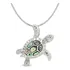 Affy 14k Ouro Branco Sobre Prata Esterlina Natural Abalone C