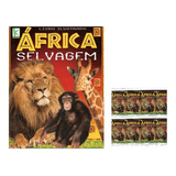 África Selvagem 1 Álbum 20 Envelopes 100 Figurinhas 
