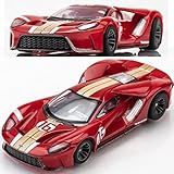 Afx/racemasters Ford Gt Heritage #16 Red Afx22067 Ho Slot Racing Cars
